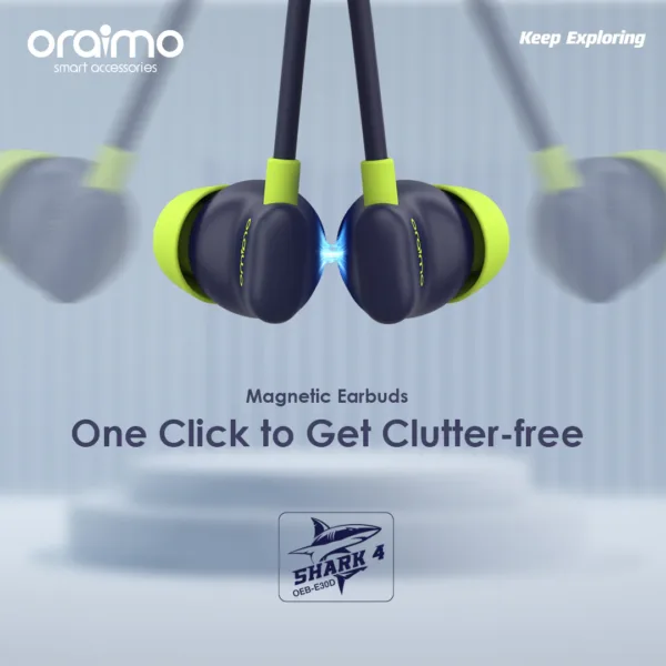 Oraimo Shark 4 Neckband Wireless Earphone