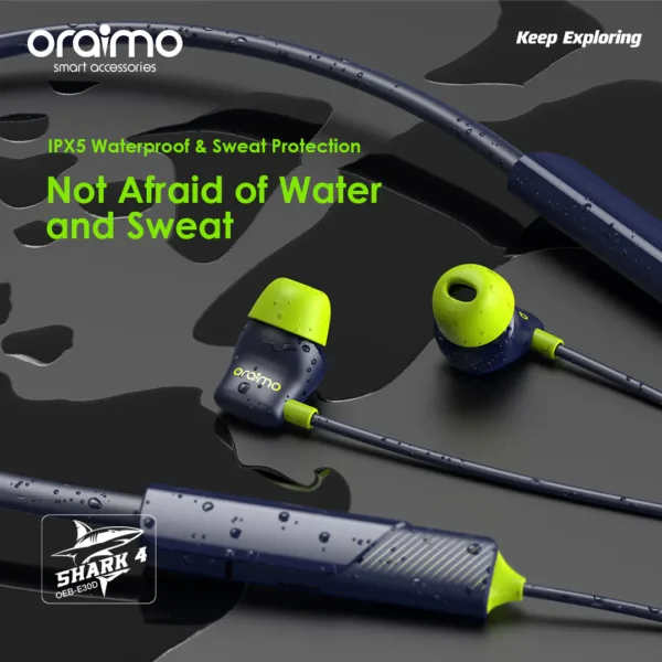 Oraimo Shark 4 Neckband Wireless Earphone