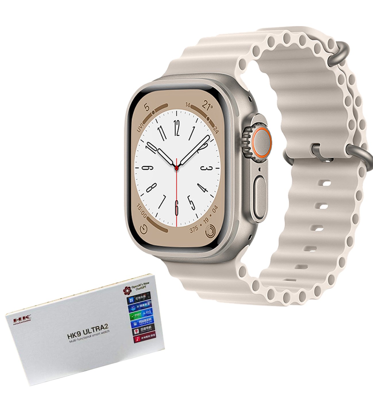 HK9 ULTRA 2 Multifunctional smart watch #trending #trandingiphone #sma