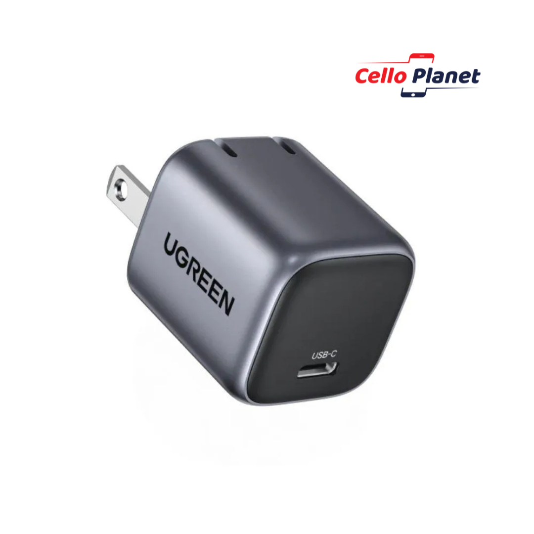 Ugreen Nexode 20W USB-C PD GaN Fast Charger – Grey #CD318